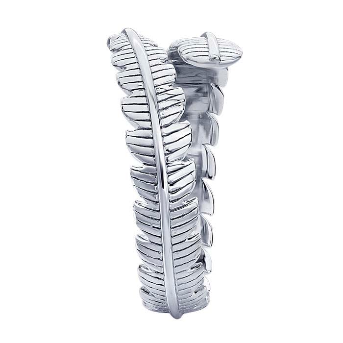 Ring 'Inflight Feather' Sterling Silver