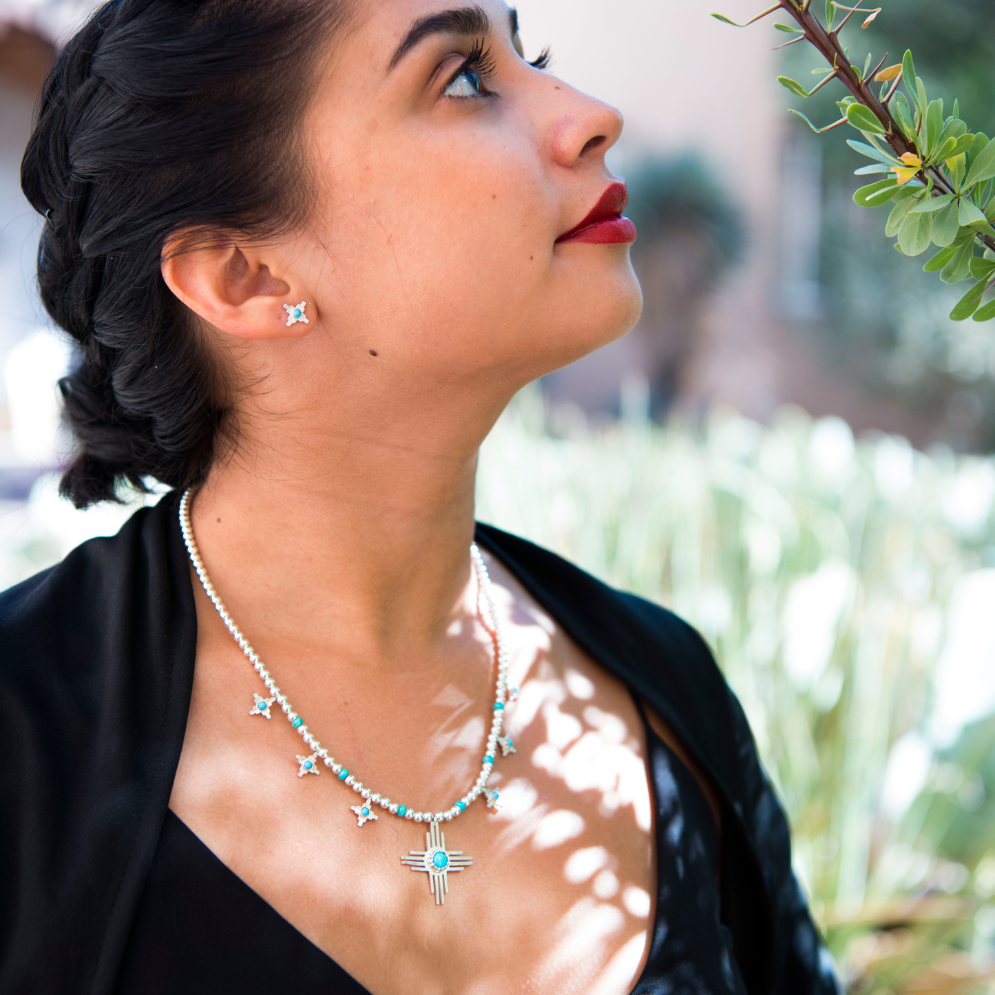 Enchantment: Sun Blossom Zia Squash Necklace