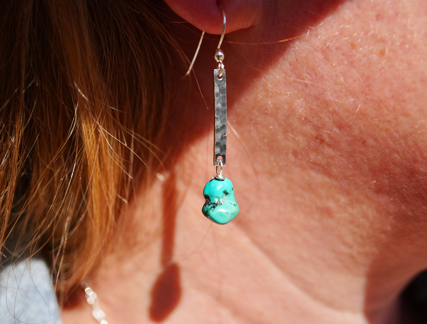 Earrings Scorpios Turquoise