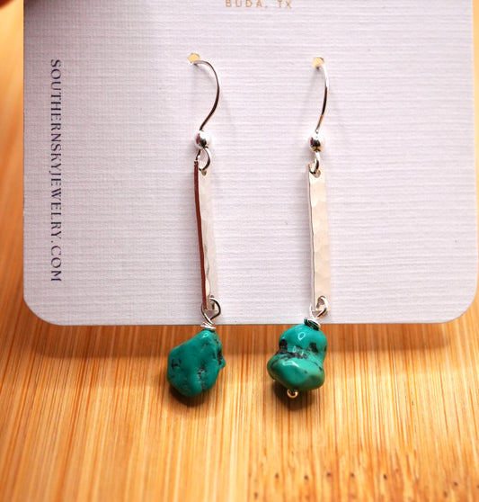 Earrings Scorpios Turquoise