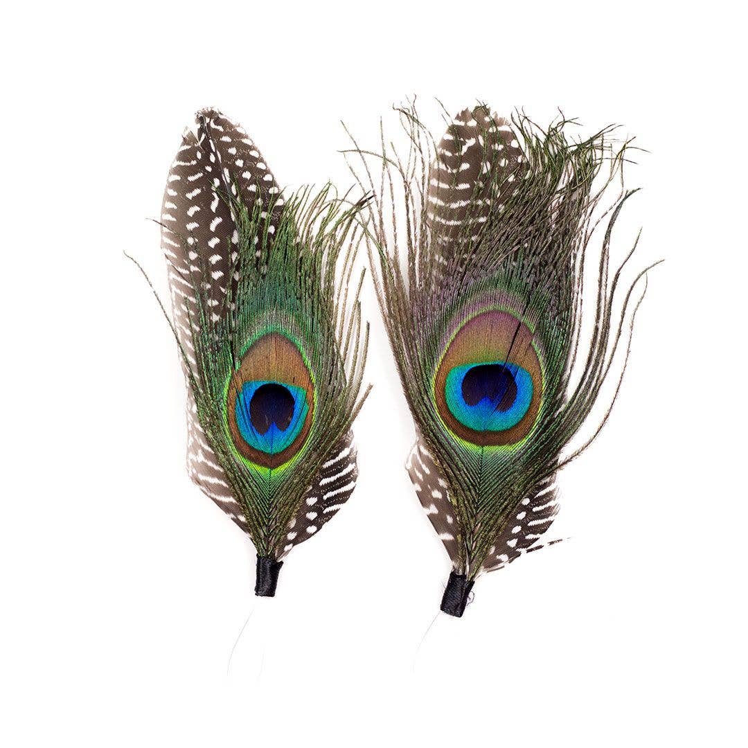 GUINEA/PEACOCK PICKS 55 2 PCS