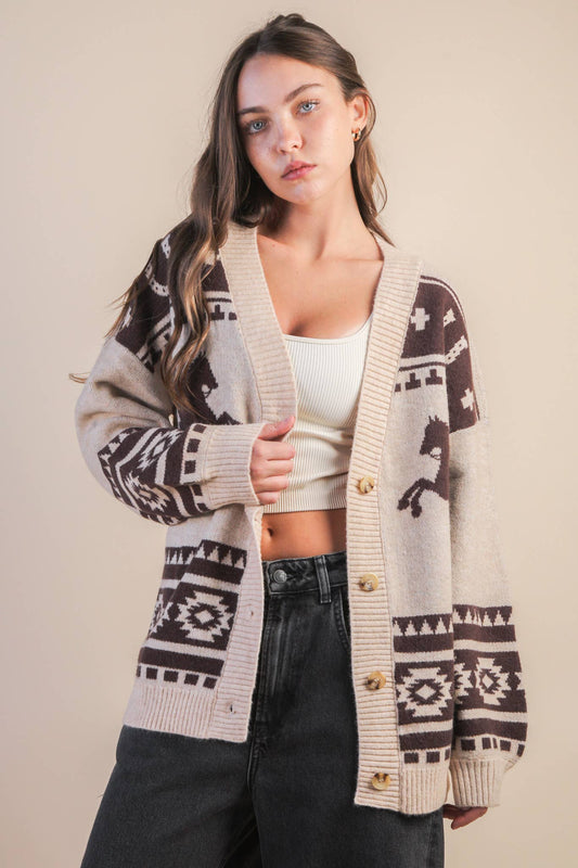 Southern Desert  Cardigan