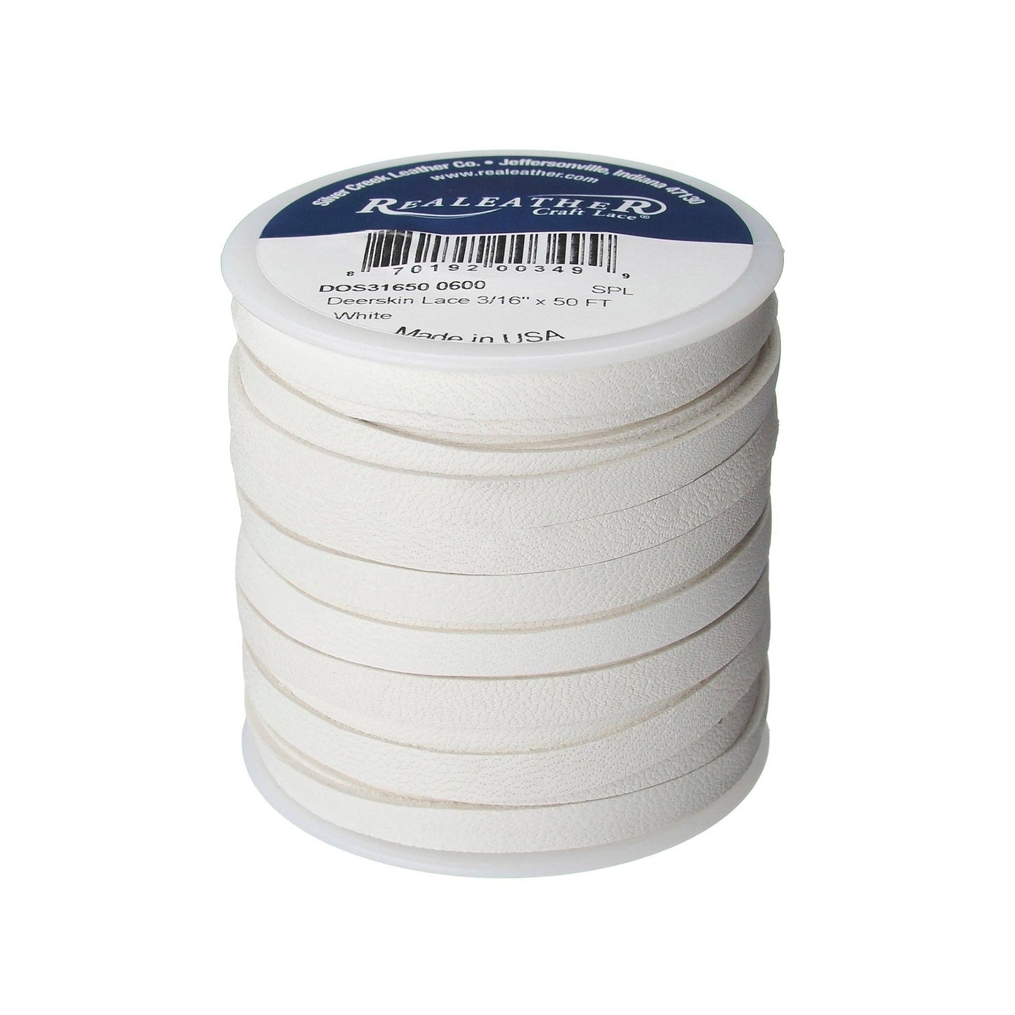 3/16" Deerskin Lace, 50 ft- Leathercraft Supply