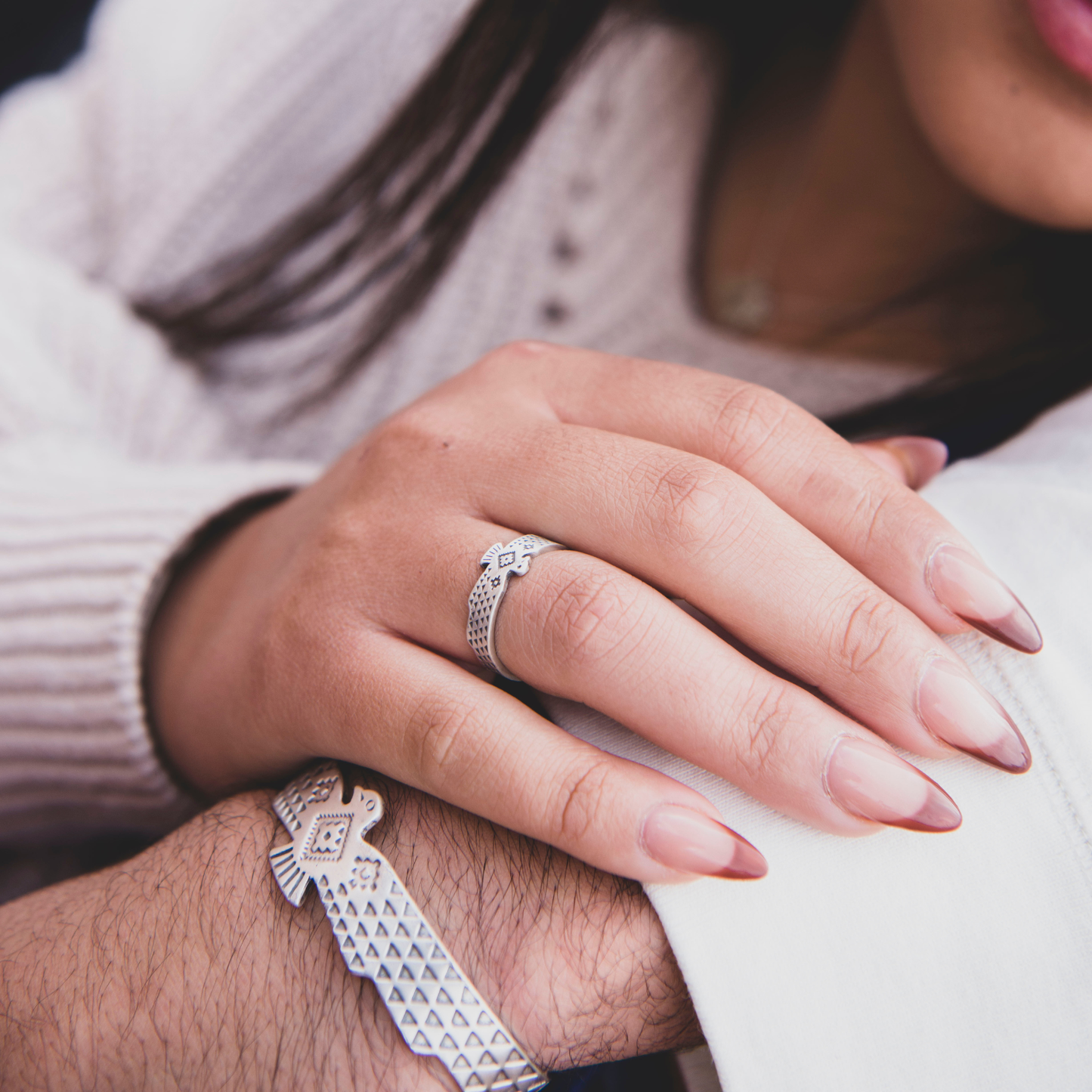 SkyWeaver: Thunderbird Rising Cuff Bracelet