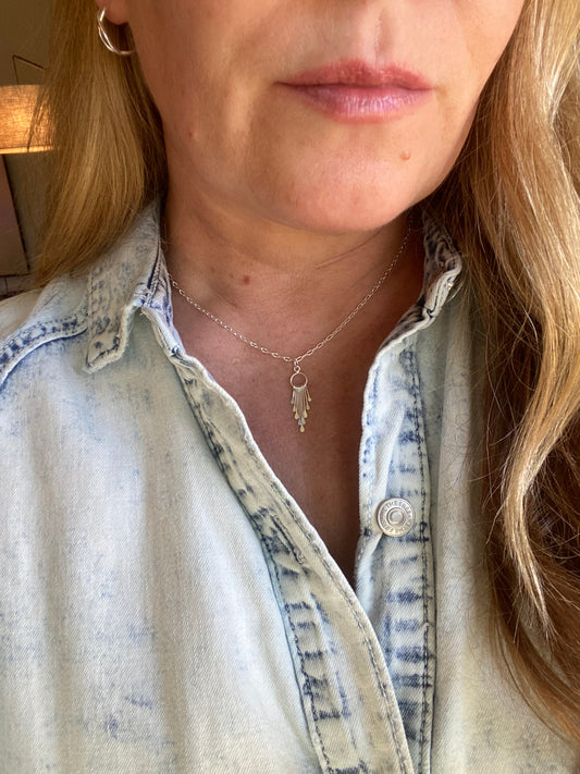 Necklace Lasso Sunburst