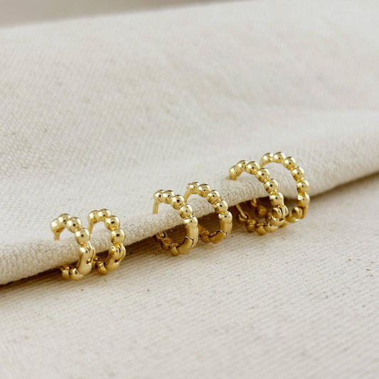 Hadley Hoops 18k Gold Filled