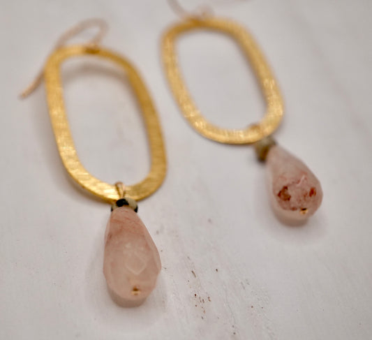 Earrings Golden Healer