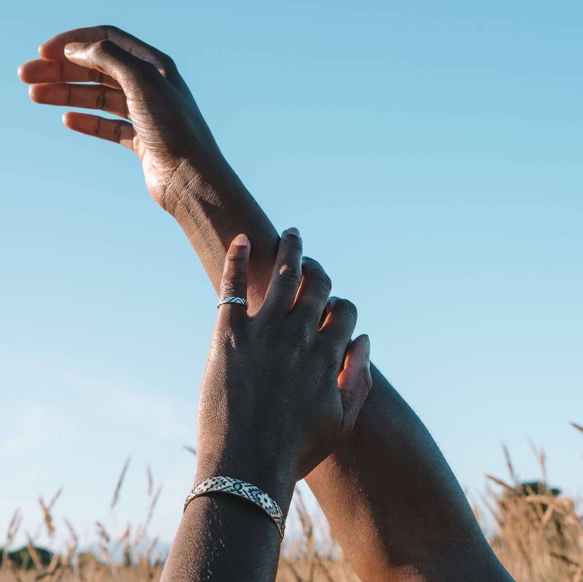 SkyWeaver: Half Loom Cuff Bracelet