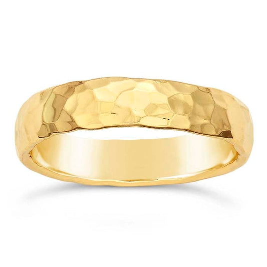 Ring 'Hammered' Gold-Filled Band