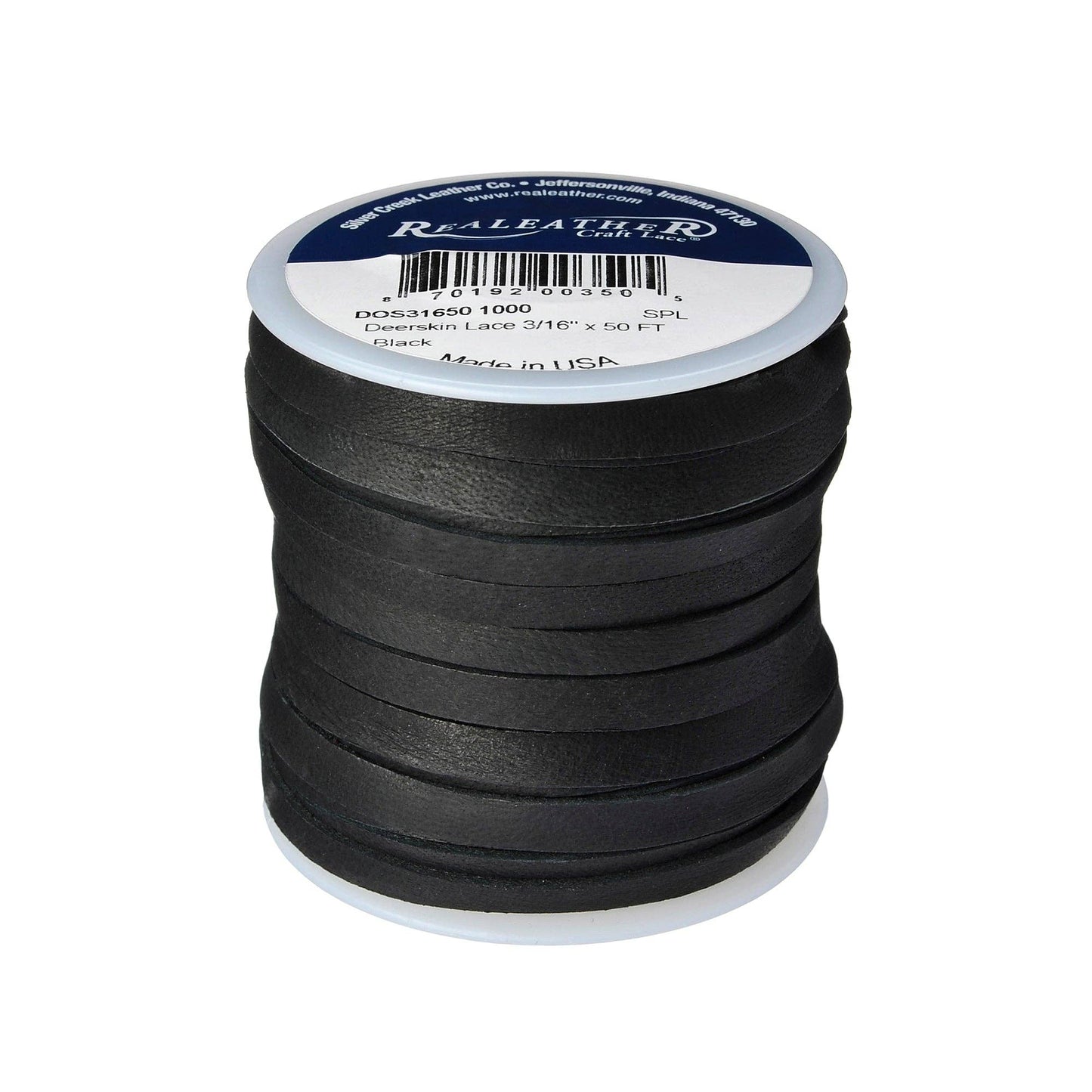 3/16" Deerskin Lace, 50 ft- Leathercraft Supply