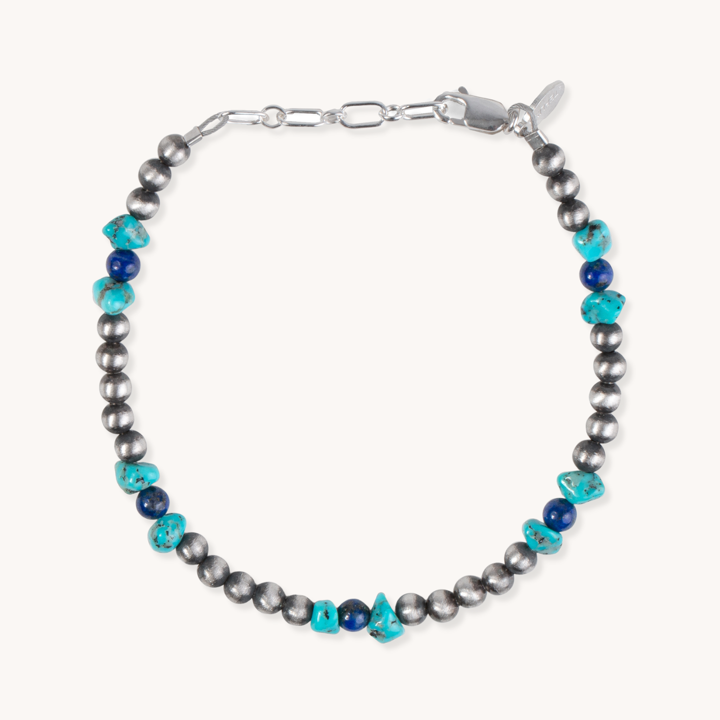 Desert Blossom: Lapis Wellspring Bracelet (4mm)