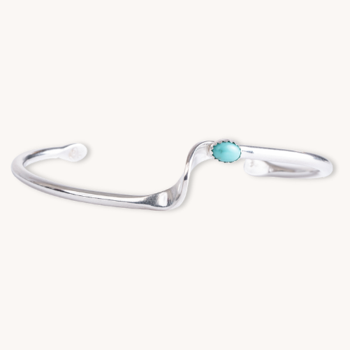 Radiante: Turquoise Aurora Cuff Bracelet