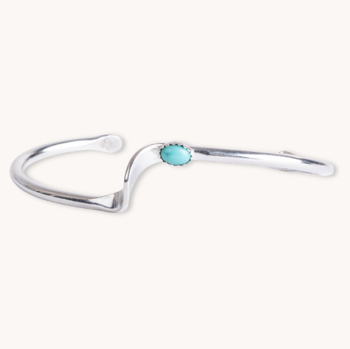 Radiante: Turquoise Aurora Cuff Bracelet