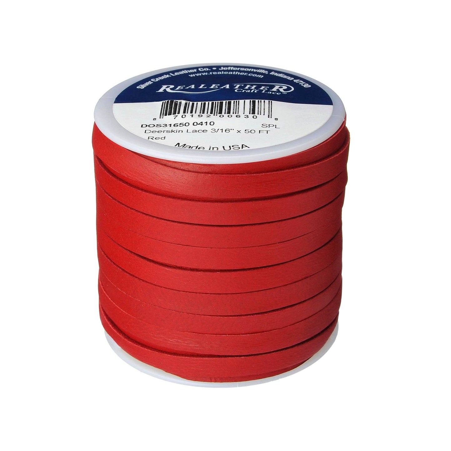 3/16" Deerskin Lace, 50 ft- Leathercraft Supply