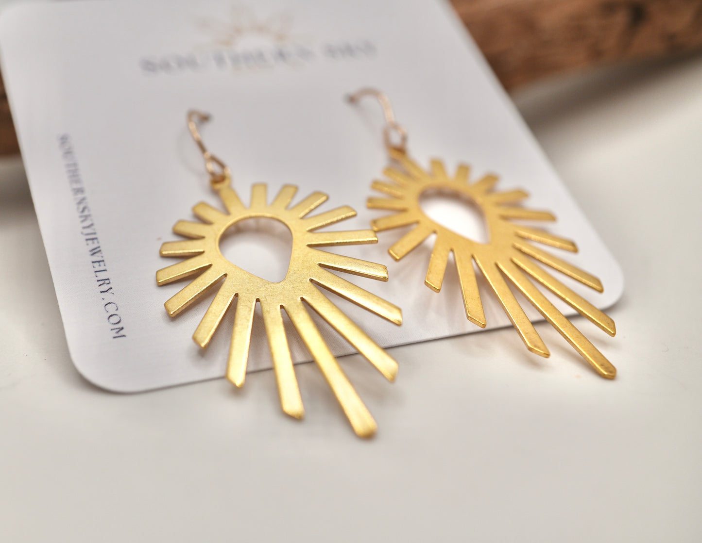 Rising Sun Earrings