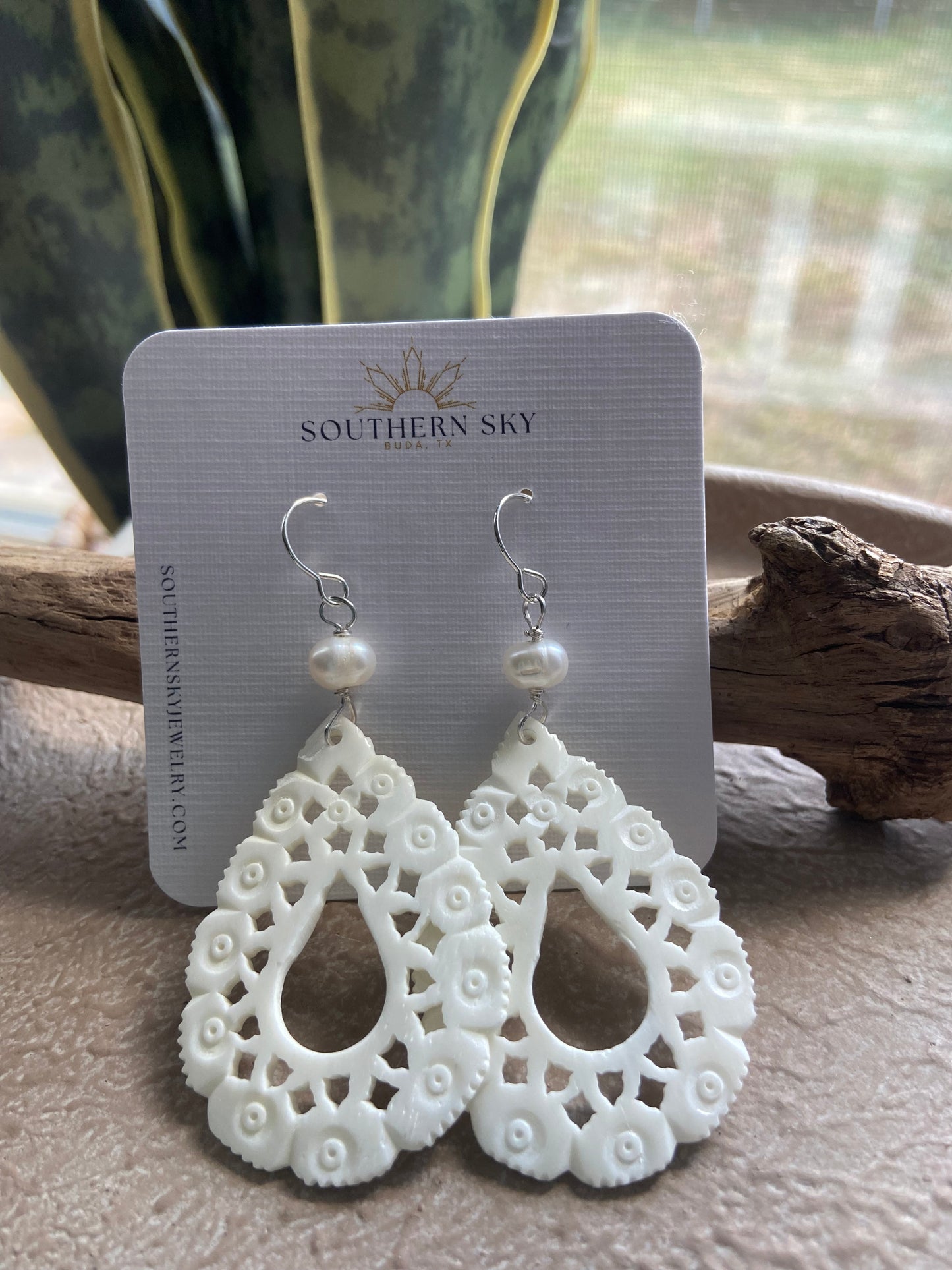 Earrings -Chantilly Drops