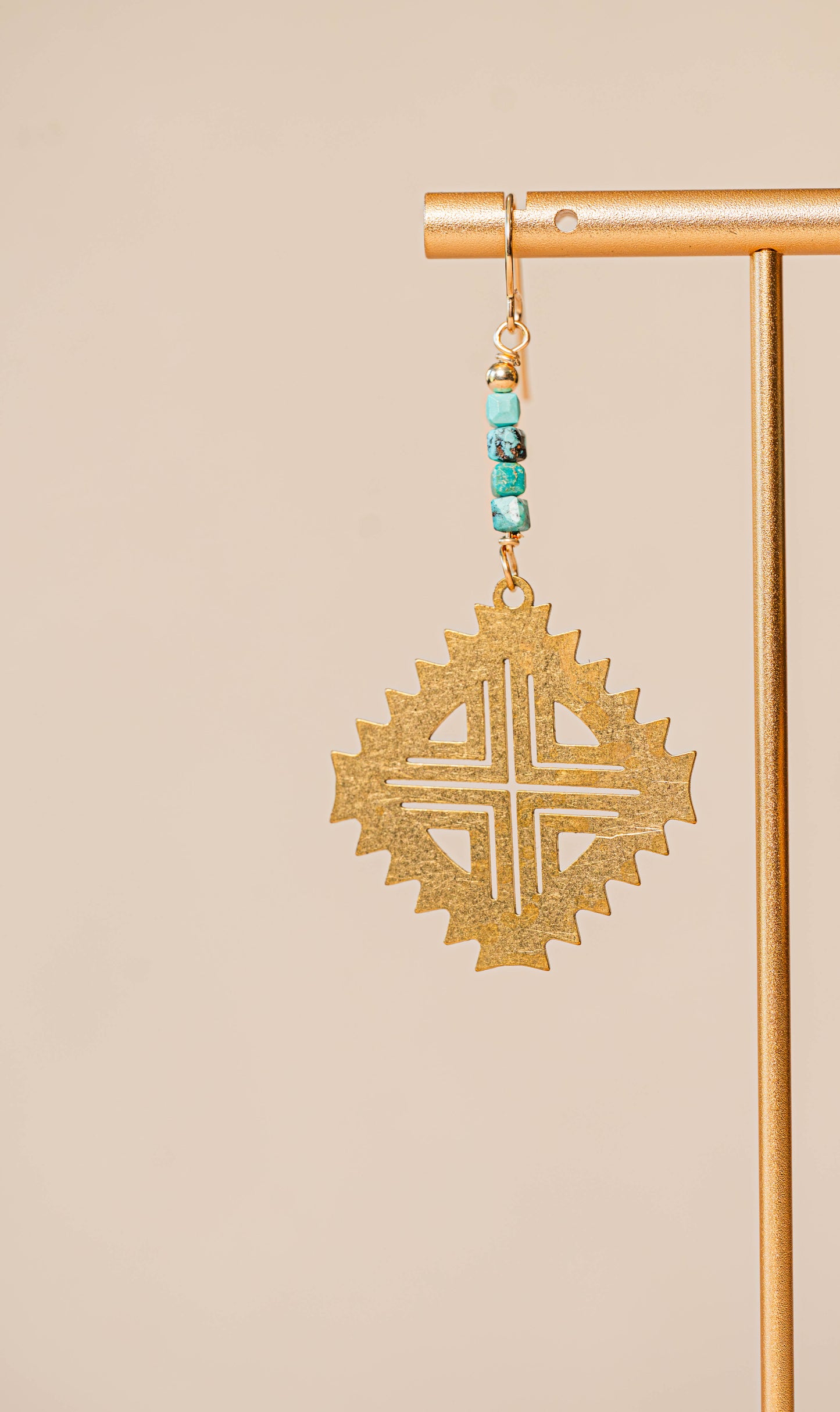 Turquoise Santa Fe Earrings