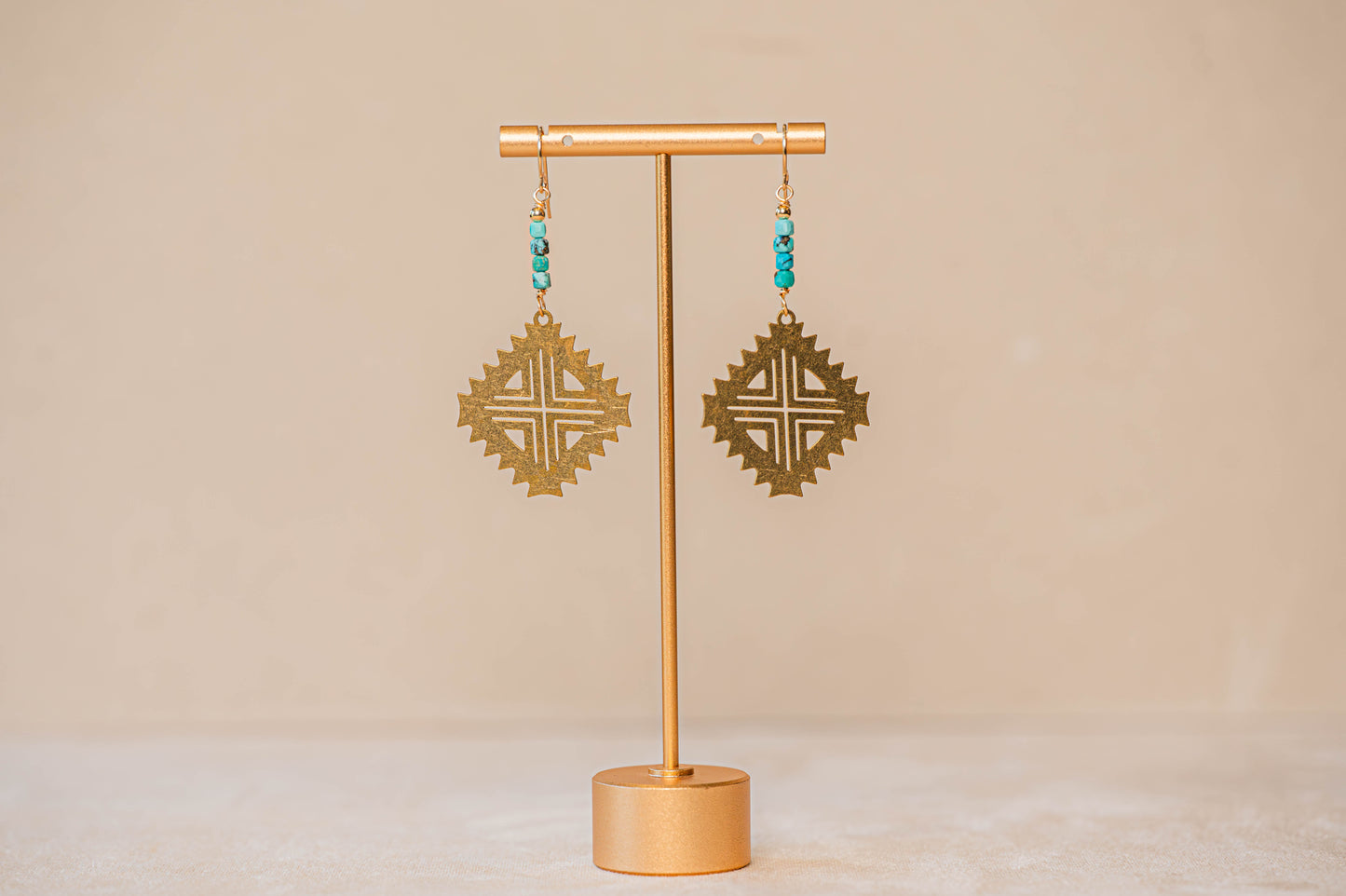 Turquoise Santa Fe Earrings