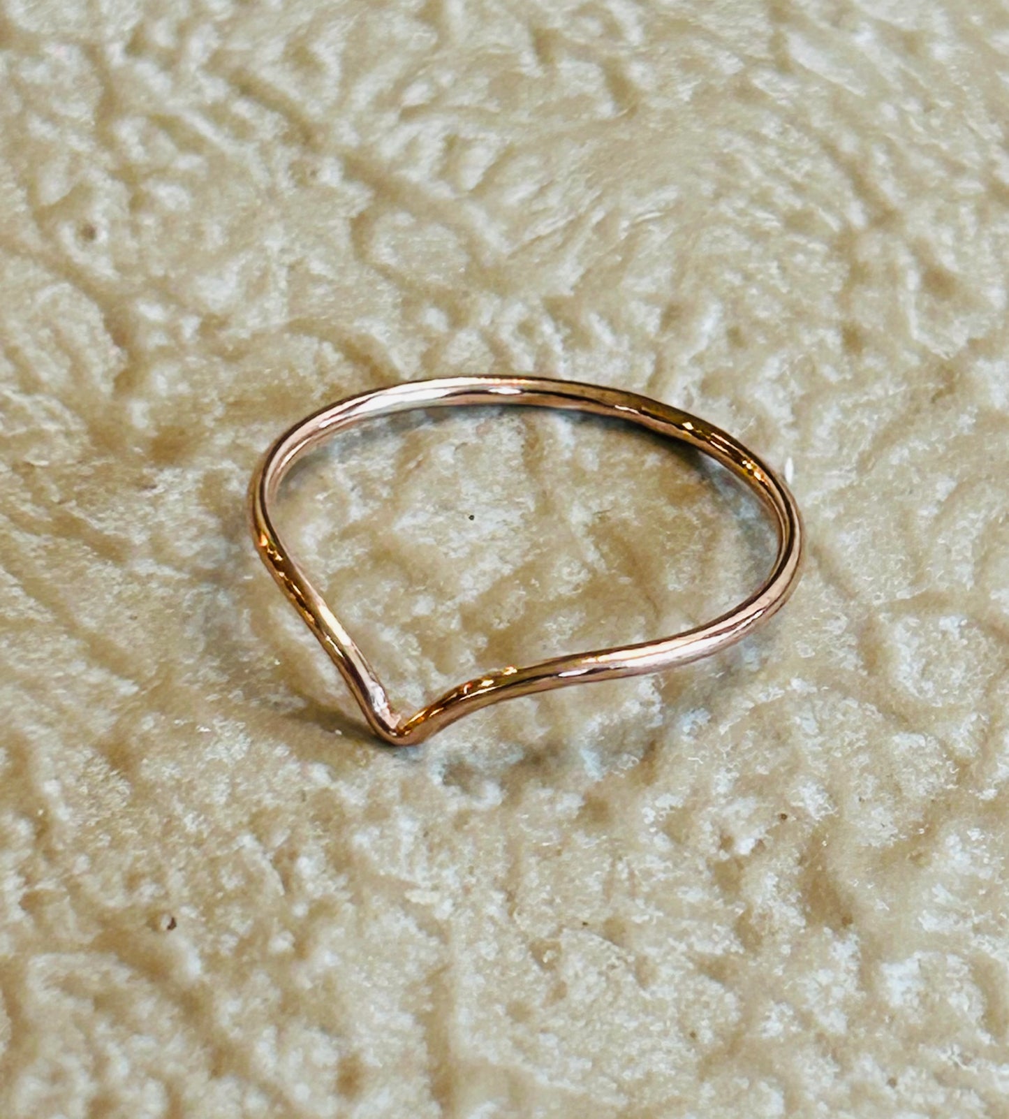 Ring - Rose Gold “Mountain Peak”