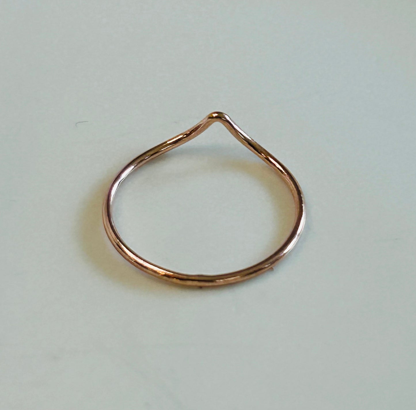 Ring - Rose Gold “Mountain Peak”