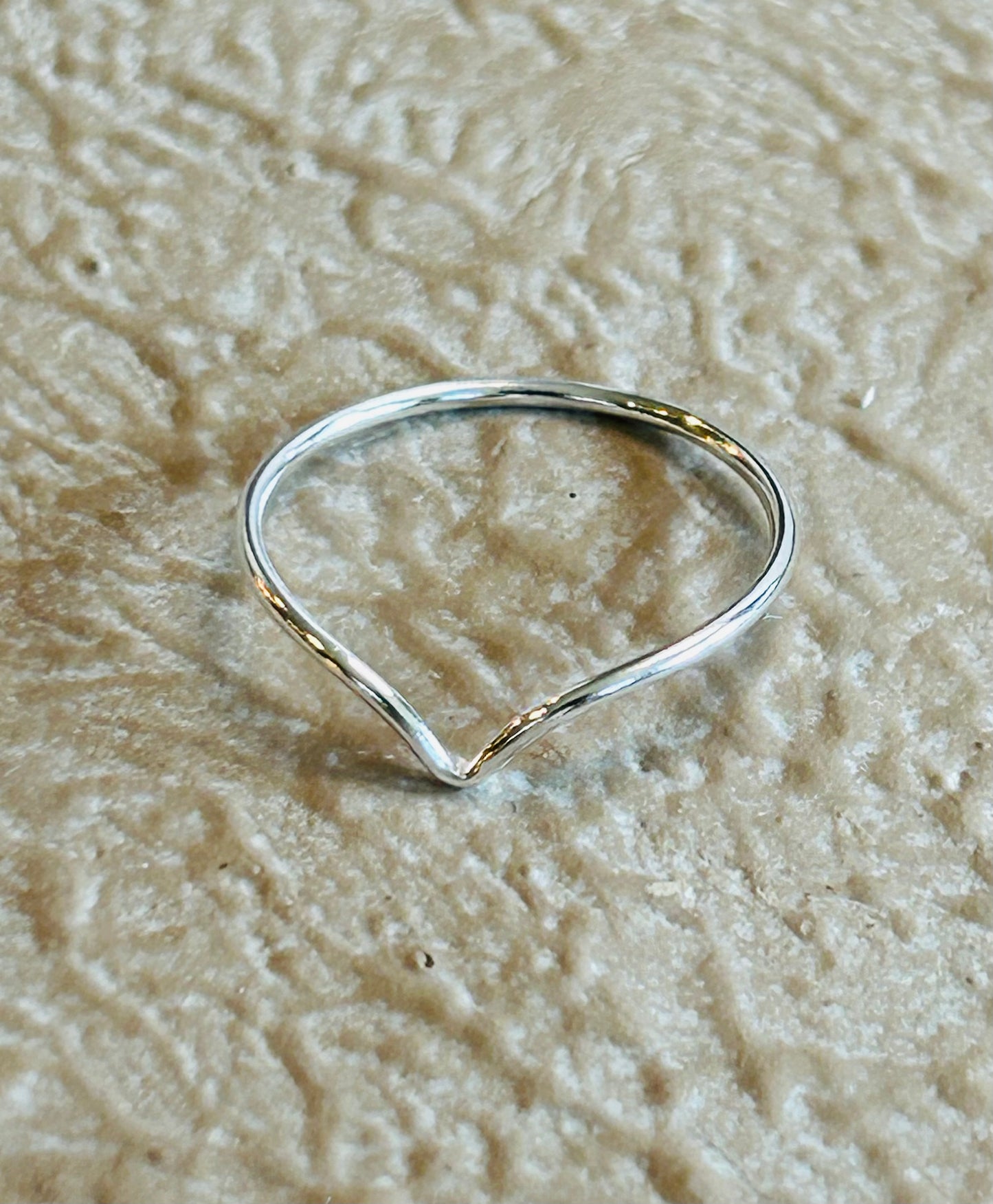 Ring Silver ‘Mountain Peak’