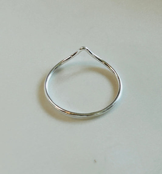 Ring Silver ‘Mountain Peak’