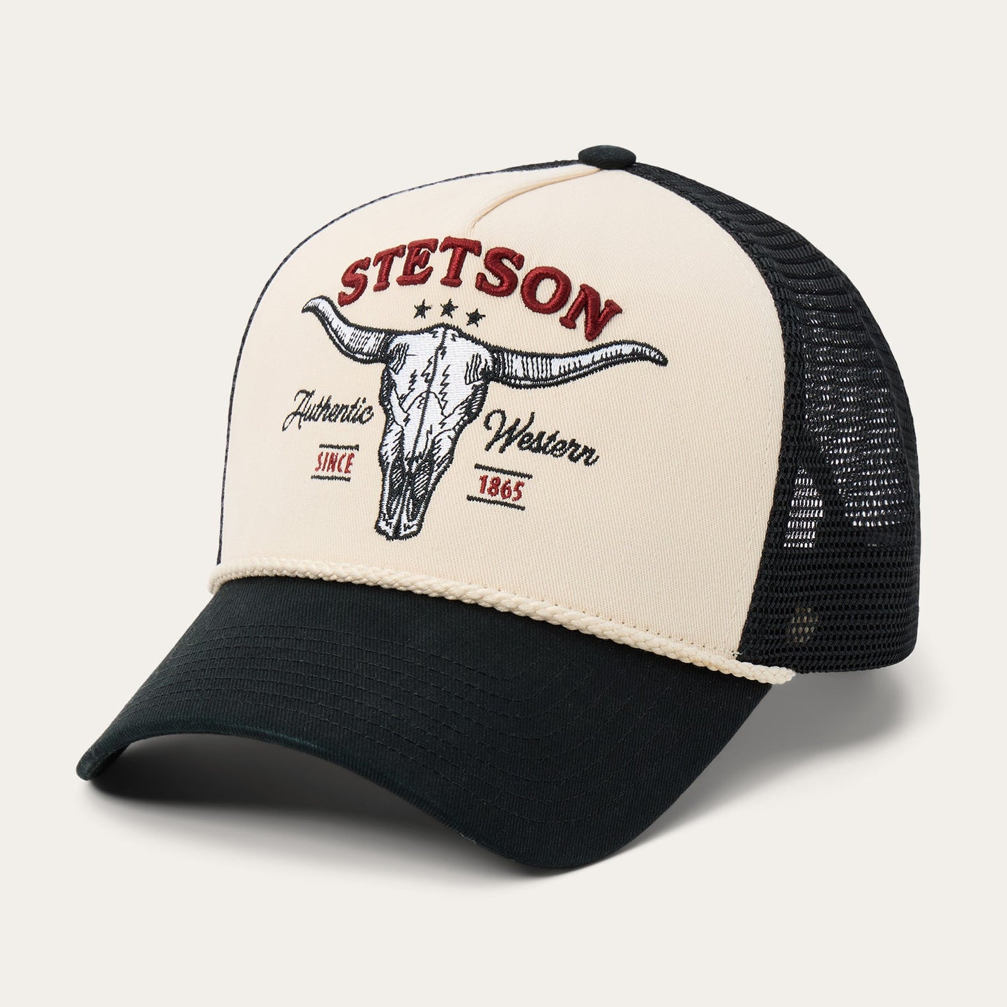 STETSON Ball Cap - Skull Authentic Western Since 1865