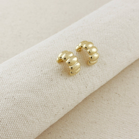 Millie Hoop earrings 18k gold filled