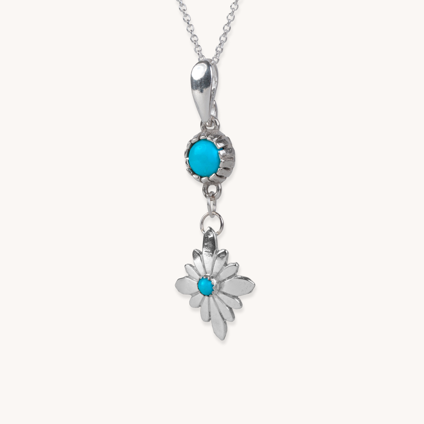 Radiante: Turquoise Stardrop Necklace