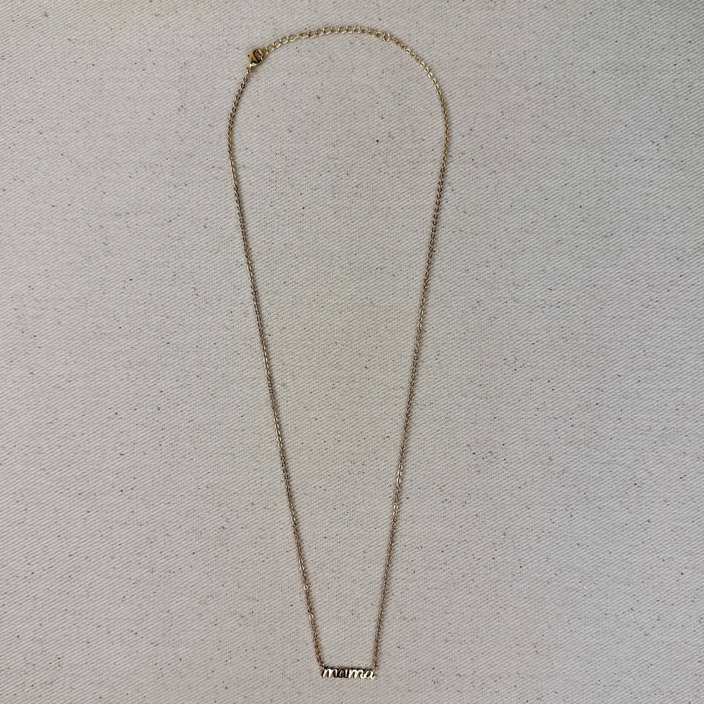 18k Gold Filled Mama Necklace