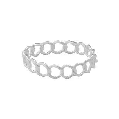 Ring ‘Sky Chain’ Silver